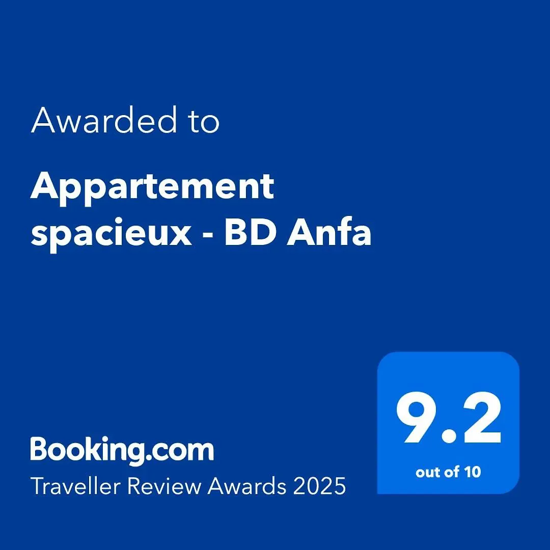 Appartement Spacieux - Bd Anfa Casablanca